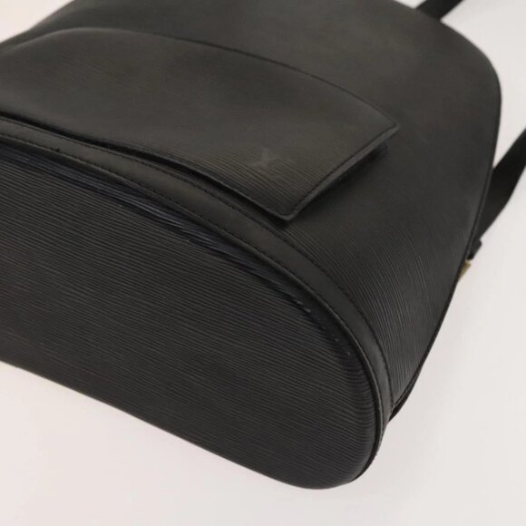 LOUIS VUITTON Epi Gobelins Backpack Black M52292 LV Auth 116303 - Picture 5 of 16